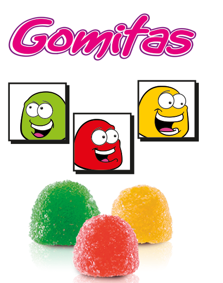 Gomitas con 1kg.