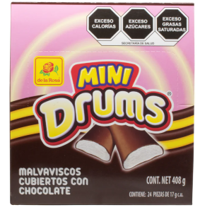 Mini Drums 24 piezas 17 grs c/u