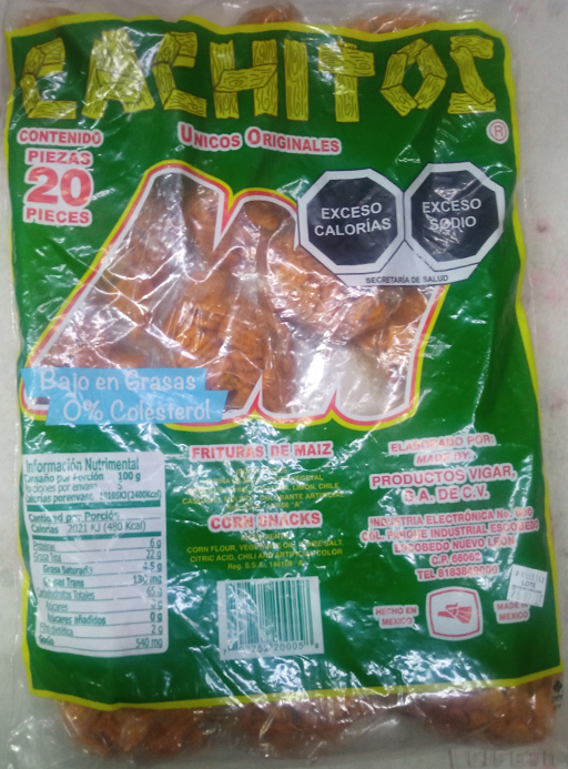 Cachitos FRITO AMARILLO bolsa con 20 piezas