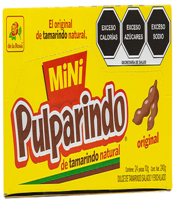 Pulparindo Original Mini 24 piezas 10 grs