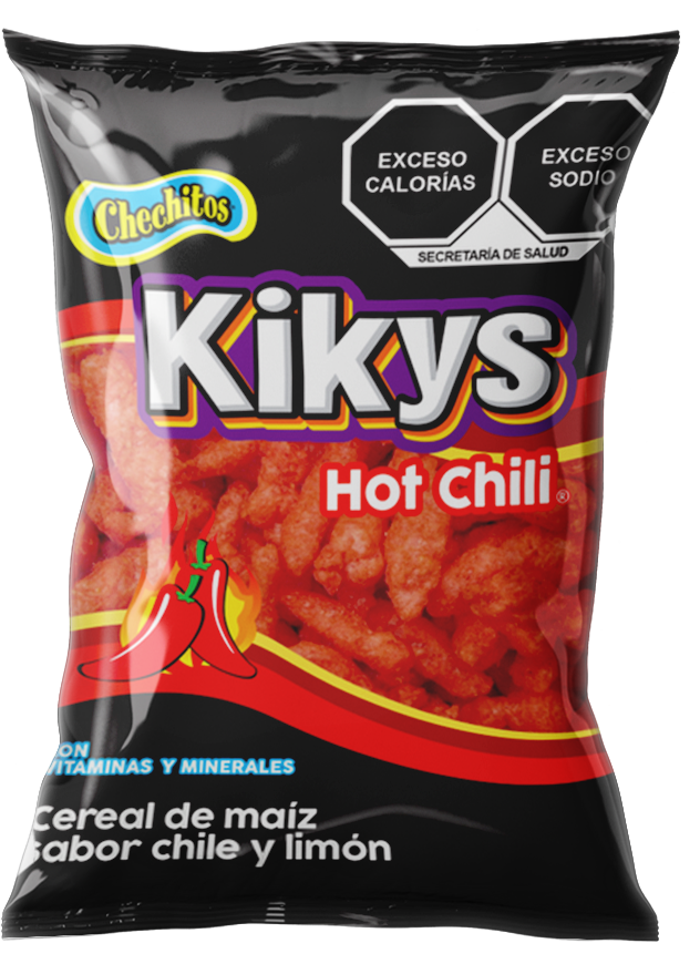 KIKYS HOT-CHILI bolsa con 25 piezas