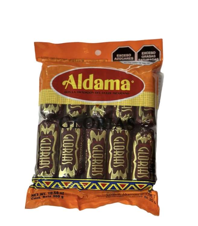 Gloria Aldama con 10 piezas - Dulces de Cajeta