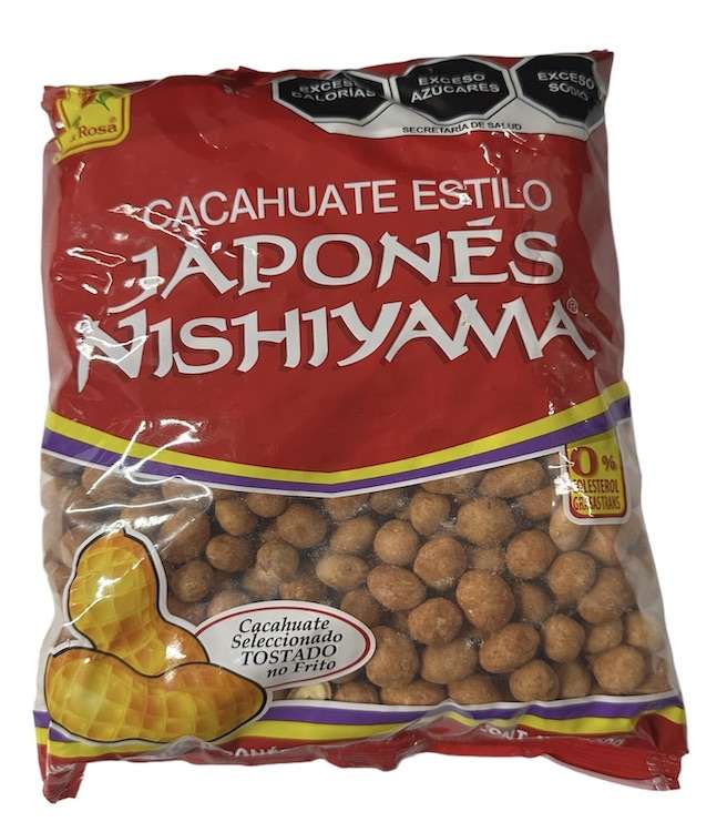 Cacahuate Japonés Nishiyama 900 grs.