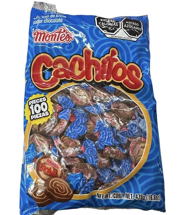 Cachitos Dulce Montes -100 Piezas 470 Grs.