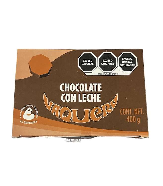 Chocolate Vaquero con 200 piezas