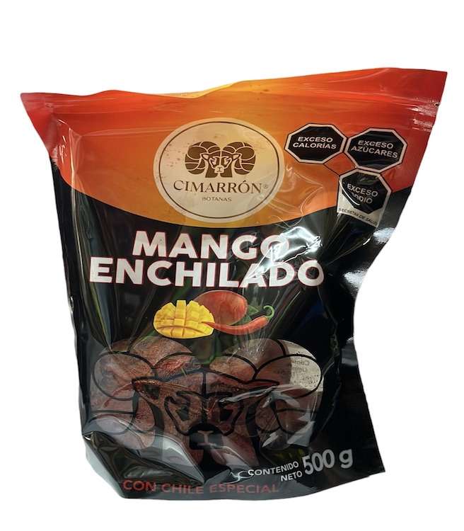 Mango Enchilado 500 grs. Cimarron Botana con Chile Especial