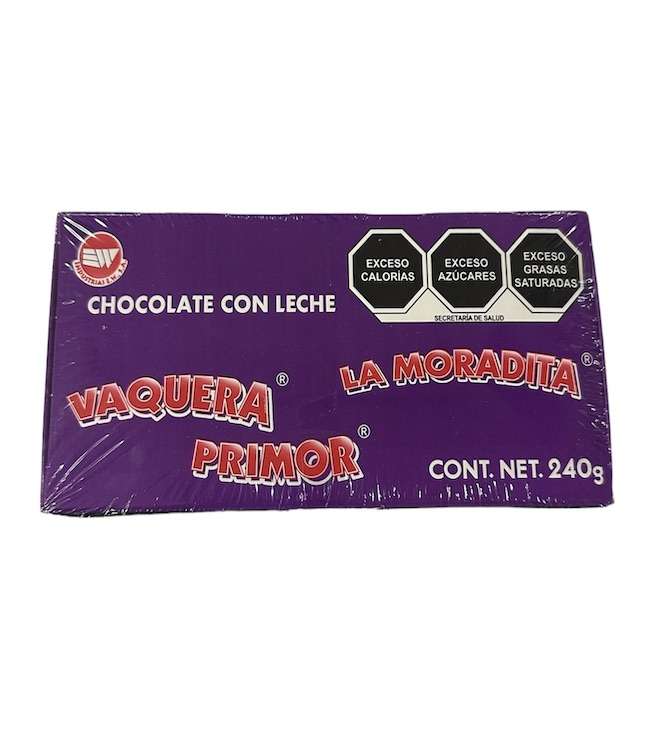 Chocolate Vaquera Primor con 24 piezas